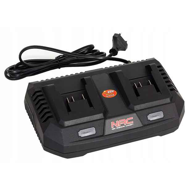 Duální nabíječka Nac BC-LI-2X30-20V AkuMultiSystem!