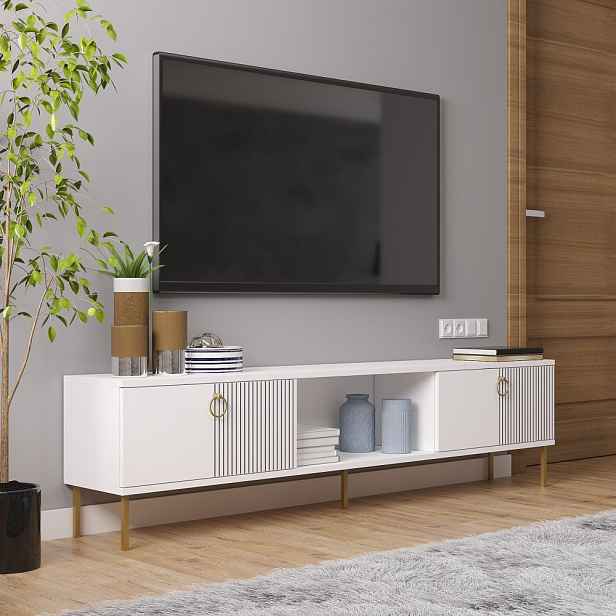 TV stolek Paye - White
