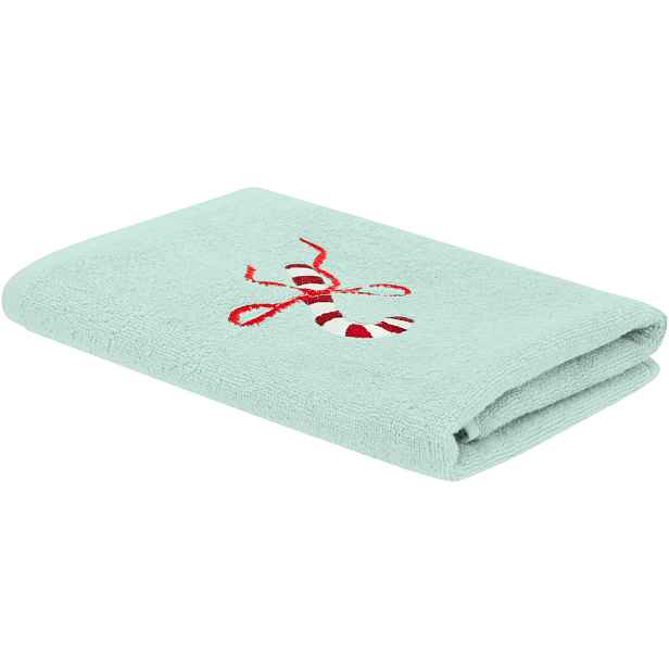 Livarno® Froté ručník, 50 x 100 cm / Froté ručník pro hosty, 30 x 50, 450 g/m², 3 kusy (1x, zelená)