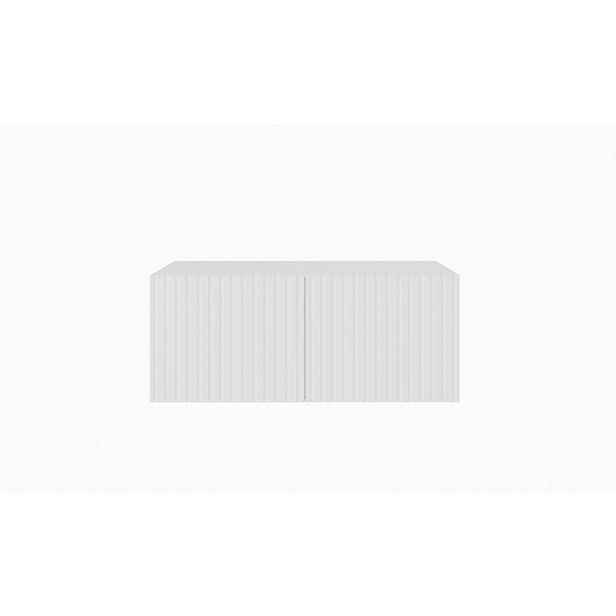 MASSENO ZÁVĚSNÝ TV STOLEK LIVO, 100/41/40 cm, bílý