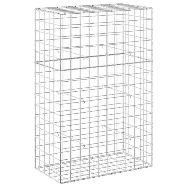 vidaXL Gabion s drátem 3,5 mm a síťkou 10x10 cm 50x100x150 cm