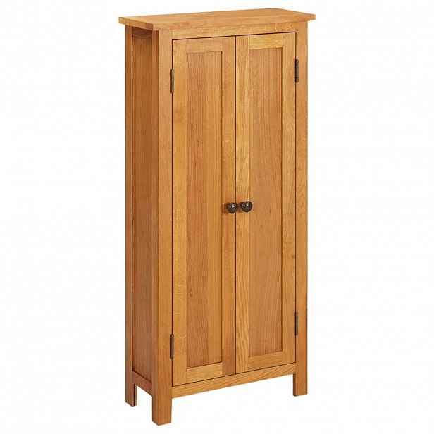 vidaXL Úložná skříňka 50 x 22 x 110 cm masivní dubové dřevo