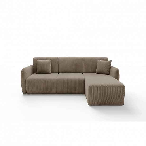 Petits-meubles ROHOVÁ SEDAČKA Dora 3MÍSTNÁ Taupe