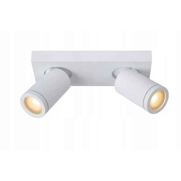 Stropní svítidlo dvojitá bílá 2 reflektory 24 cm s žárovkami IP44 Lucide