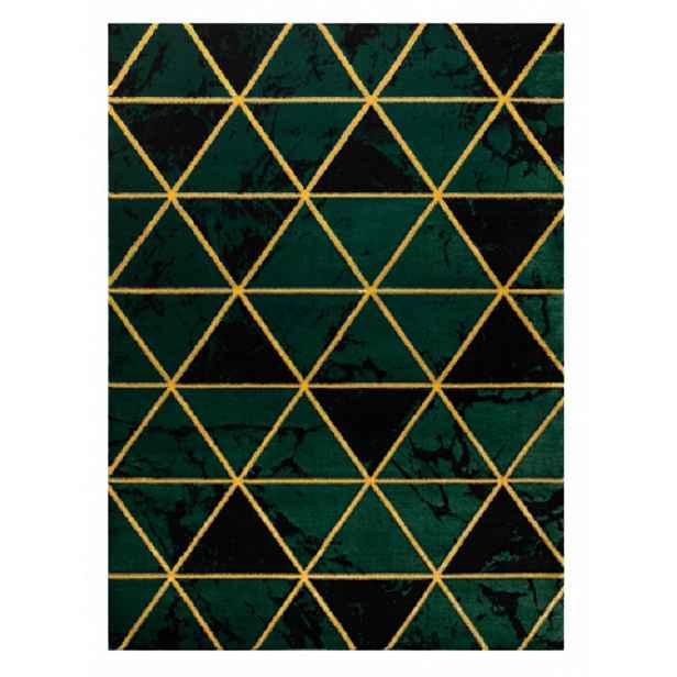 Kusový koberec Emerald 1020 green and gold, 160x220, zelená, kancelář, Dywany Łuszczów