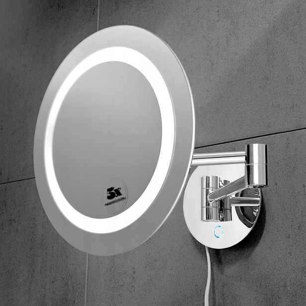 Nimco nástěnné kosmetické koupelnové zrcátko s Led osvětlením Zk 20165-26_