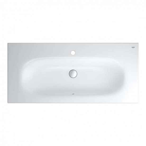 Grohe Essence - Umyvadlo s přepadem 100x46 cm, PureGuard, alpská bílá 3956600H