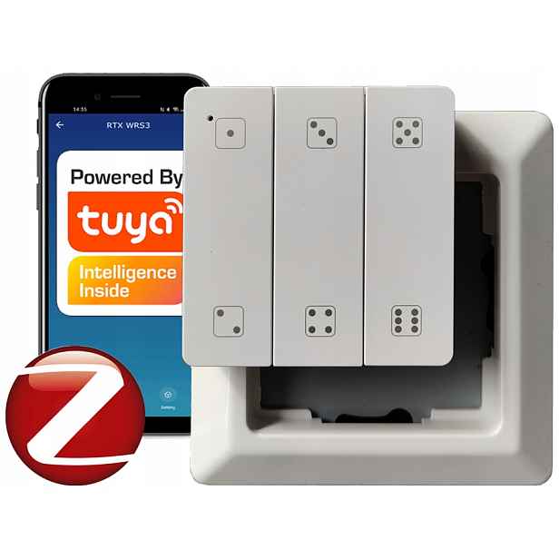 Pilot Přepínač 18 scén Magnetický ZigBee Tuya