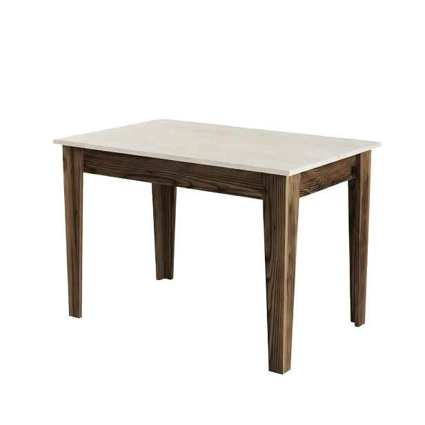 Casarredo Jídelní stůl KIEV 895 s úložným prostorem – travertin/ořech