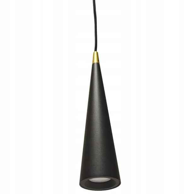 Lampa spotlight Split 1xGU10 černá závěsná