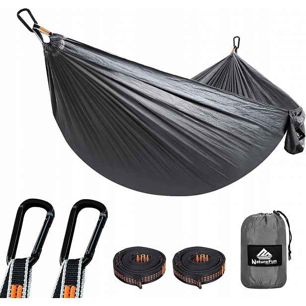 Turistická Kempingová Houpací Síť Ultralehká 300 Kg Nylon Padáková