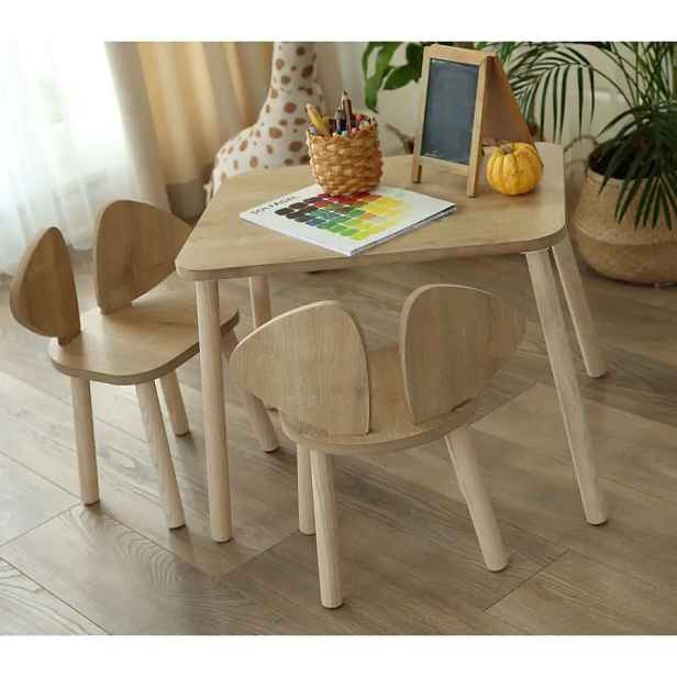 Casarredo Dětský jídelní set MICKEY – přírodní