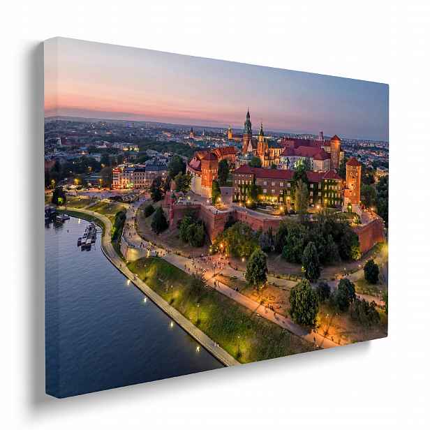 Obraz na plátně Pohled na Krakov Staré Město moderní 70x50