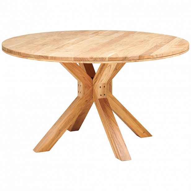 P & B JÍDELNÍ STŮL, akácie, barvy akácie, 140/140/76 cm