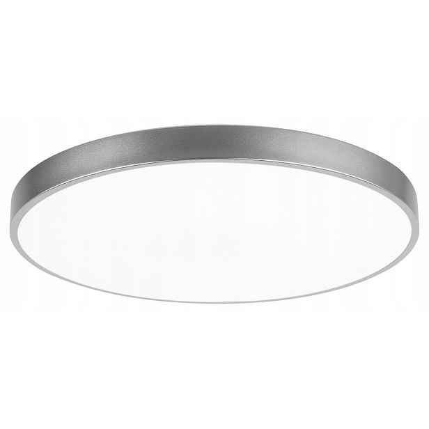 Stropní Svítidlo 40cm 36W Tesia 3315 stříbrný kulatý Rabalux 2600lm 4000K