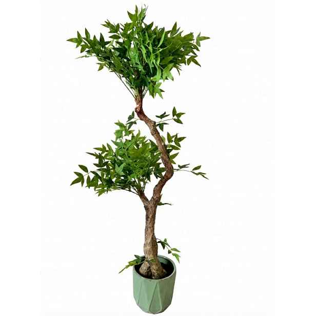 Umělý stromek bonsai 115 cm pro dům, kancelář, recepci, hotel