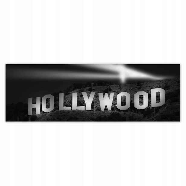 Plakáty 200x66 Hollywood Nápis