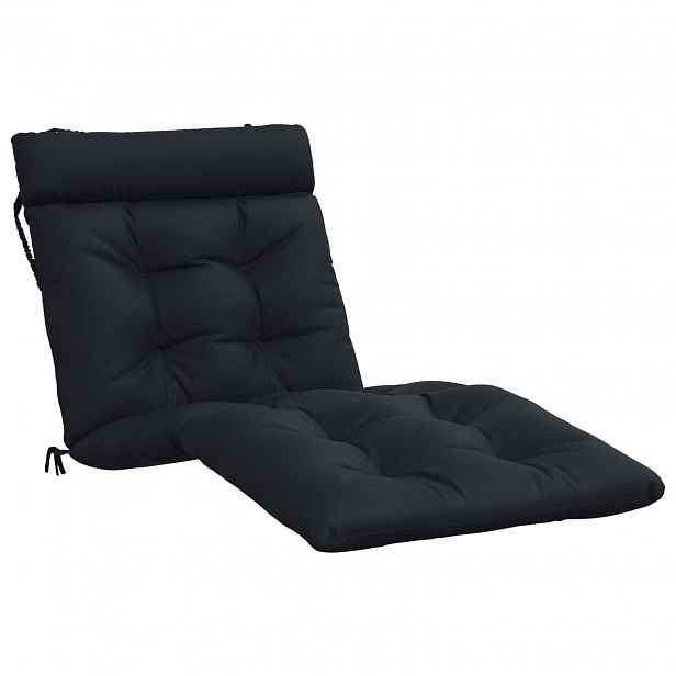 vidaXL Polštář na lehátko VIANEN 100% polyester Tmavě modrá