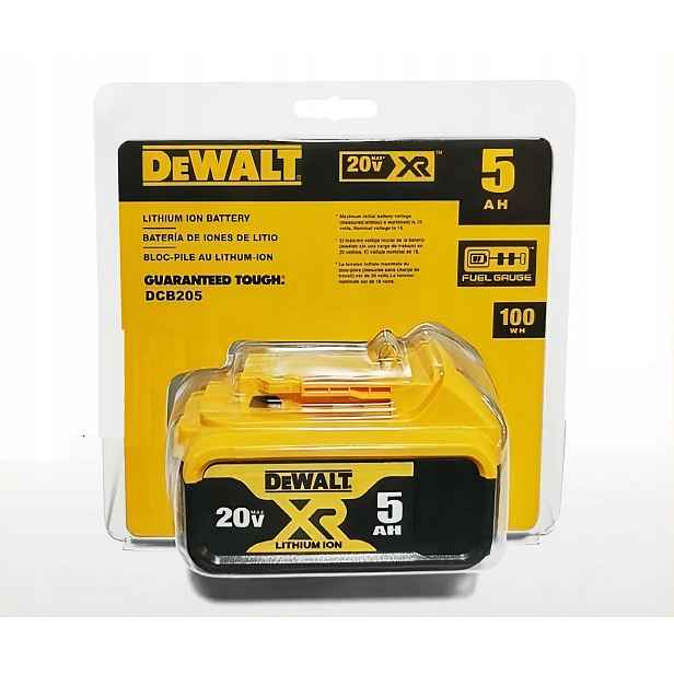 Akumulátor DeWalt 20 V Xr Li-Ion 5,0 Ah Dcb 205 DCB205 baterie