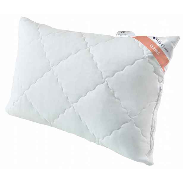 Antialergický polštář 50x60 Comfort Classic bílá se zapínáním na zip