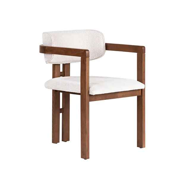 Casarredo Jídelní židle TOSCANA – ořech/bílá