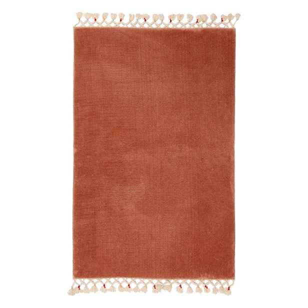 Hnědá koupelnová předložka 50x75 cm Tuft – Foutastic