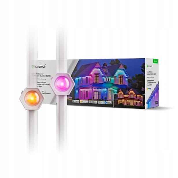 Nanoleaf 1D Permanentní inteligentní venkovní Led pásek (15 m) IP67 Rgb Wi-Fi
