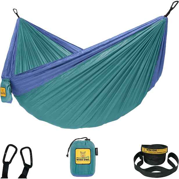Turistická houpací síť Wise Owl Outfitters – Single & Double 304 x 274 cm