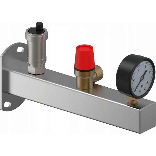 Uponor Fluvia bezpečnostní skupina inox 6 bar 1136375