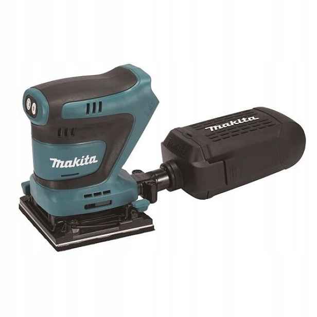 Makita DBO480Z aku vibrační bruska Lxt 18V, 114*102mm, suchý zip, 11000/140