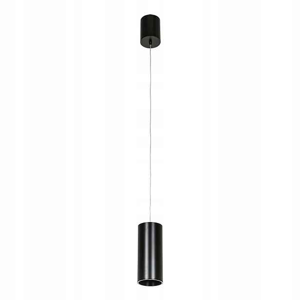 Závěsná lampa Italux Moldes Led moderní černá