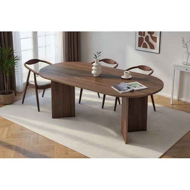 Jídelní stůl Sabella - Walnut