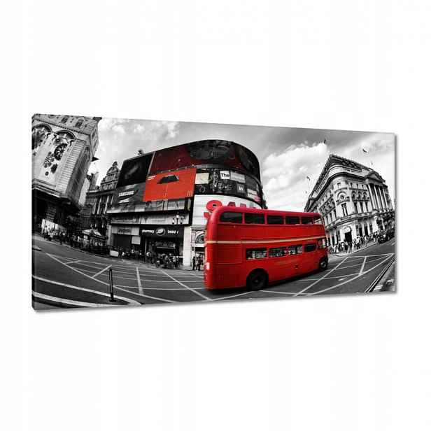 Obrazy 115x55 Červený Londýn