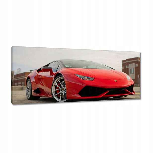 Obrazy 100x40 Červené Ferrari