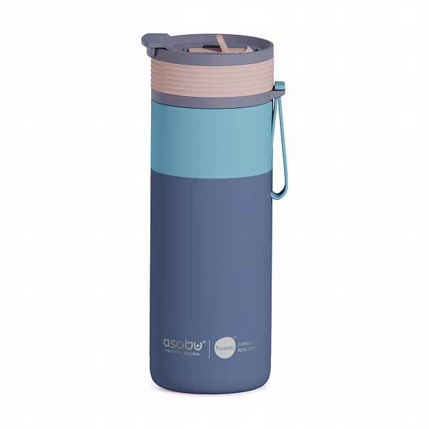 Asobu Aspen termohrnek 600 ml Pastel Blue Keramický Interiér