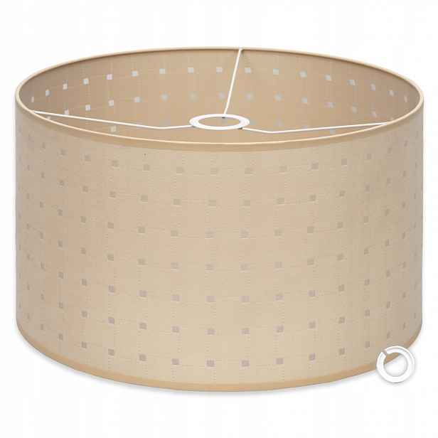 Stínidlo na lampu na lustr, lampu Abažur Béžová Luna e14 e27 40 cm Lampa