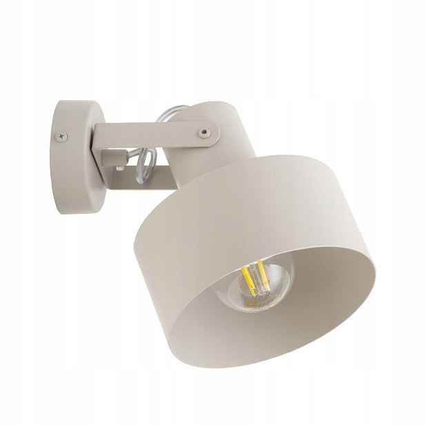 Industriální nástěnné svítidlo Sigma Lighting Rif šedo-béžové E27 15W