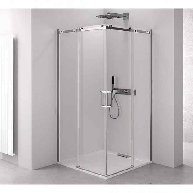Polysan Thron-line sprchový kout čtverec 80x80 cm tl2880-5002 TL2880-5002-SET
