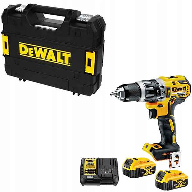 Aku Šroubovák 18V 2x5Ah Xr Bl 70Nm 2-rychlostní kufr DeWALT DCD796P2-QW