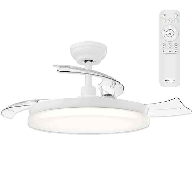 stropní svítidlo Led s Větrákem Stropní Ventilátor 106 cm Solr Philips