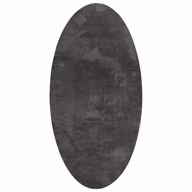 vidaXL Koberec HUARTE Antracitová 80 x 150 cm 100% polyester