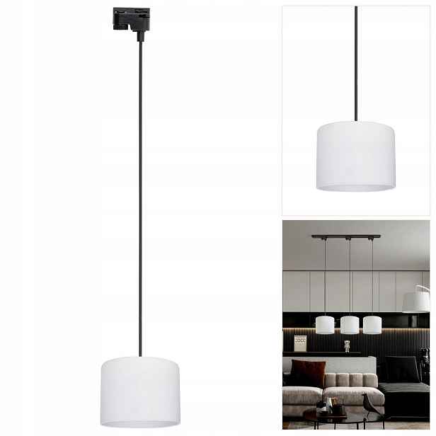 Černá kolejnicová lampa Tracer, moderní, nastavitelná, do obývacího pokoje Tk Lighting