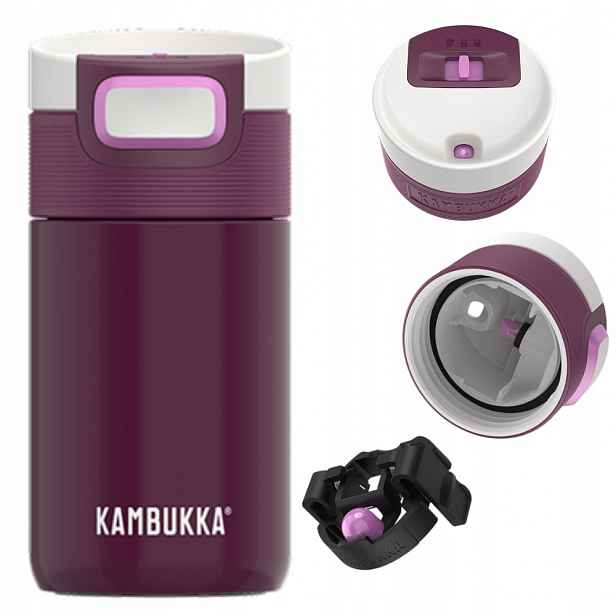 Termos Kambukka Etna 300 ml Cherry Lacquer termohrnek na kávu do auta
