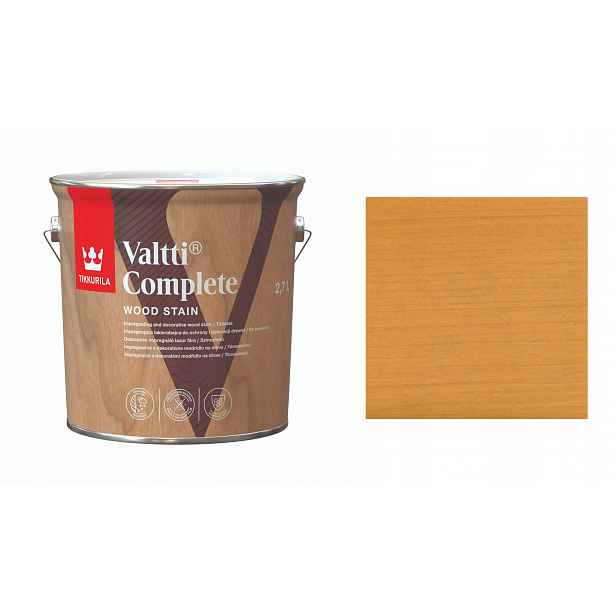 Tikkurila Valtti Complete 2,7 L 5051 Pihka Rozpouštědlový Lak