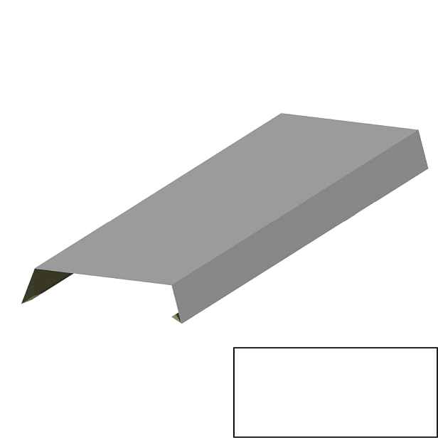 Atikový plech RS312S SP 25 RAL 9010 bílá