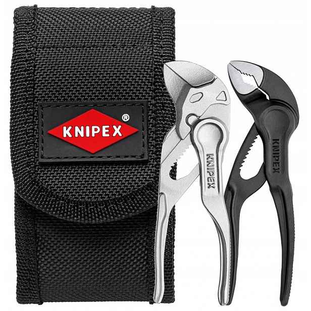 Sada kleští mini Xs 2-dílná V Pouzdru na opasek Knipex 00 20 72 V04 Xs