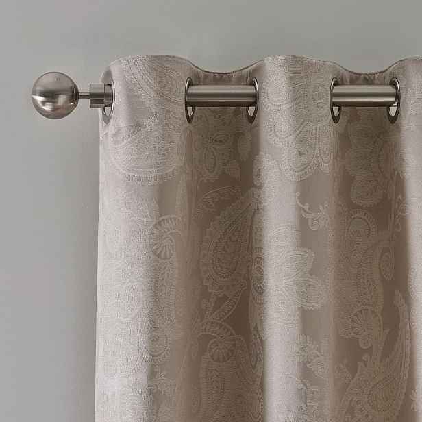 Béžové závěsy v sadě 2 ks z žakáru 168x229 cm Opulent Jacquard – Catherine Lansfield