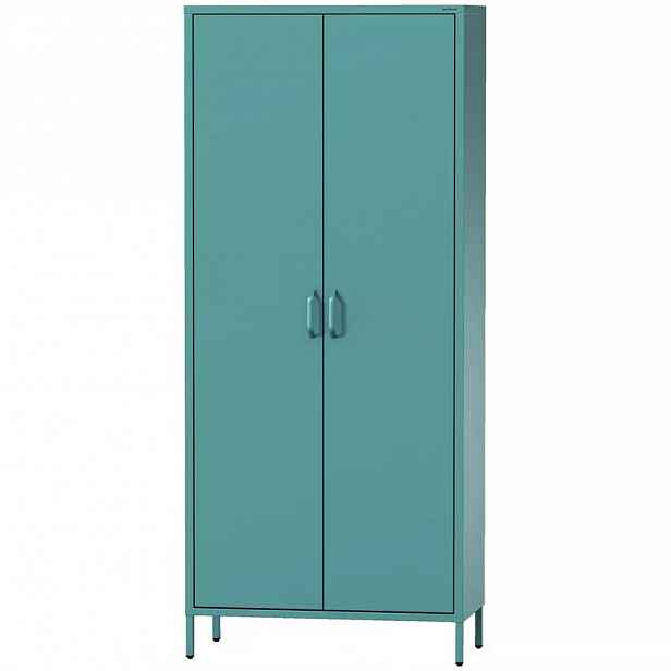 Skříň Kovová Flavio Modern Sea Green