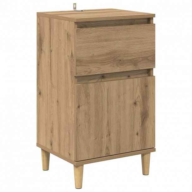 vidaXL Noční skříňka Artisanový dub 40 x 35 x 70 cm Kompozitní dřevo