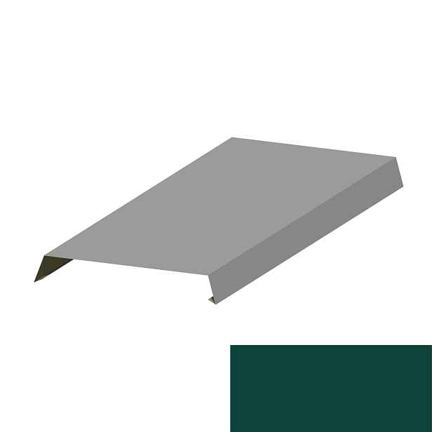 Atikový plech RS416S SP 25 RAL 6005 zelená